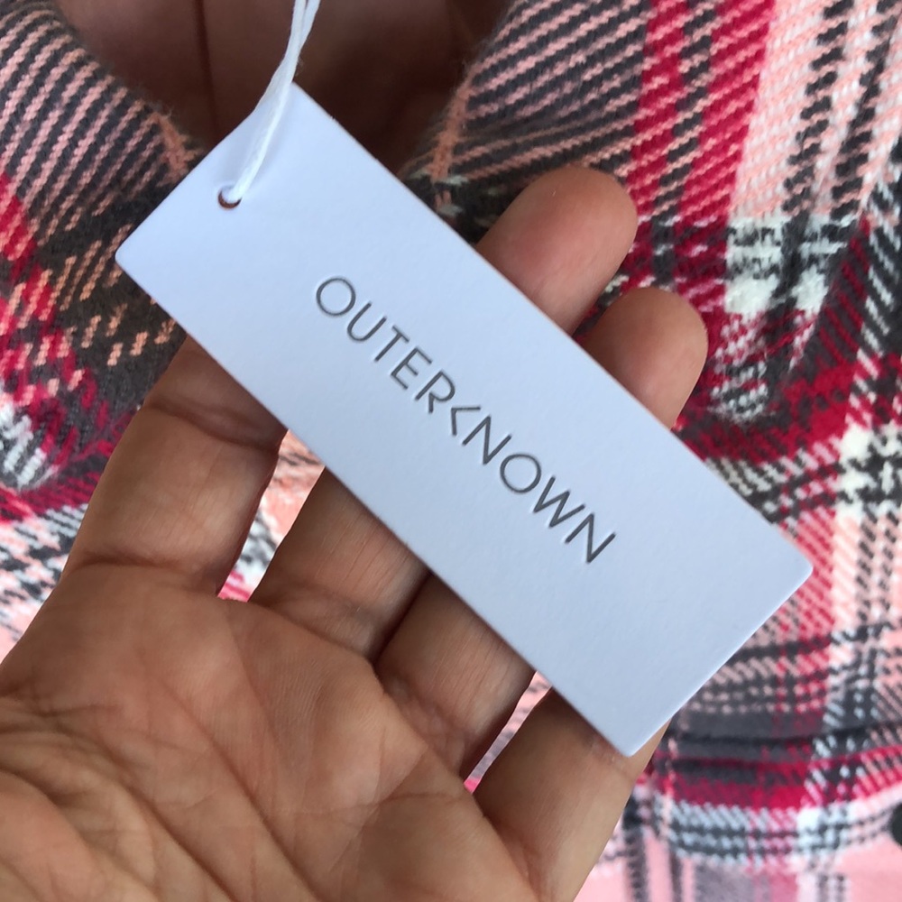 NWT - OUTERKNOWN 100% Organic Cotton Button Down SHACKET - Picture 6 of 15